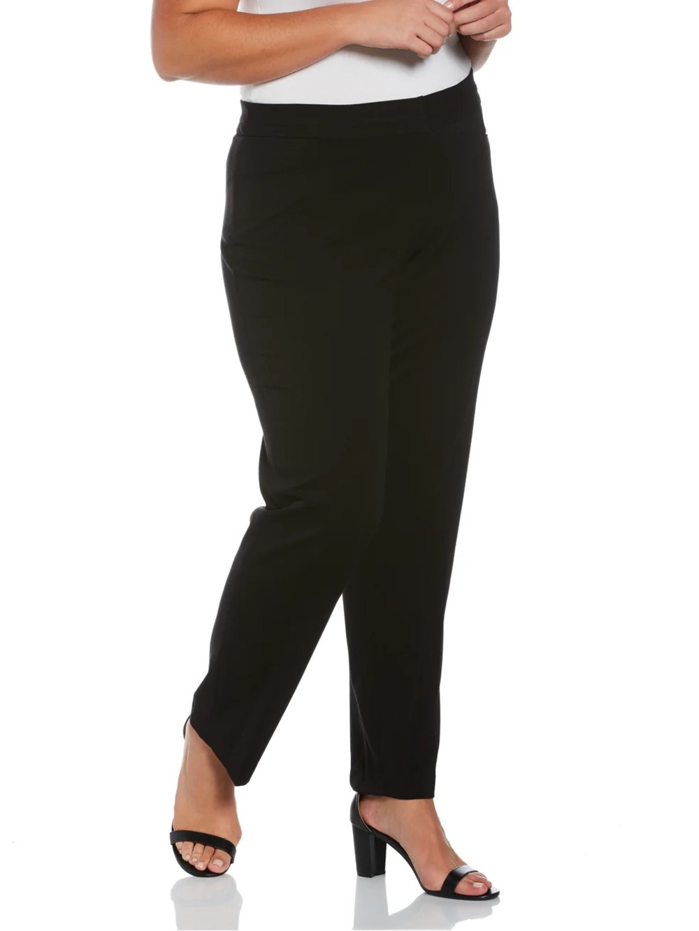 $89 Retail Rafaella The Curvy Straight High Rise Dress Pants